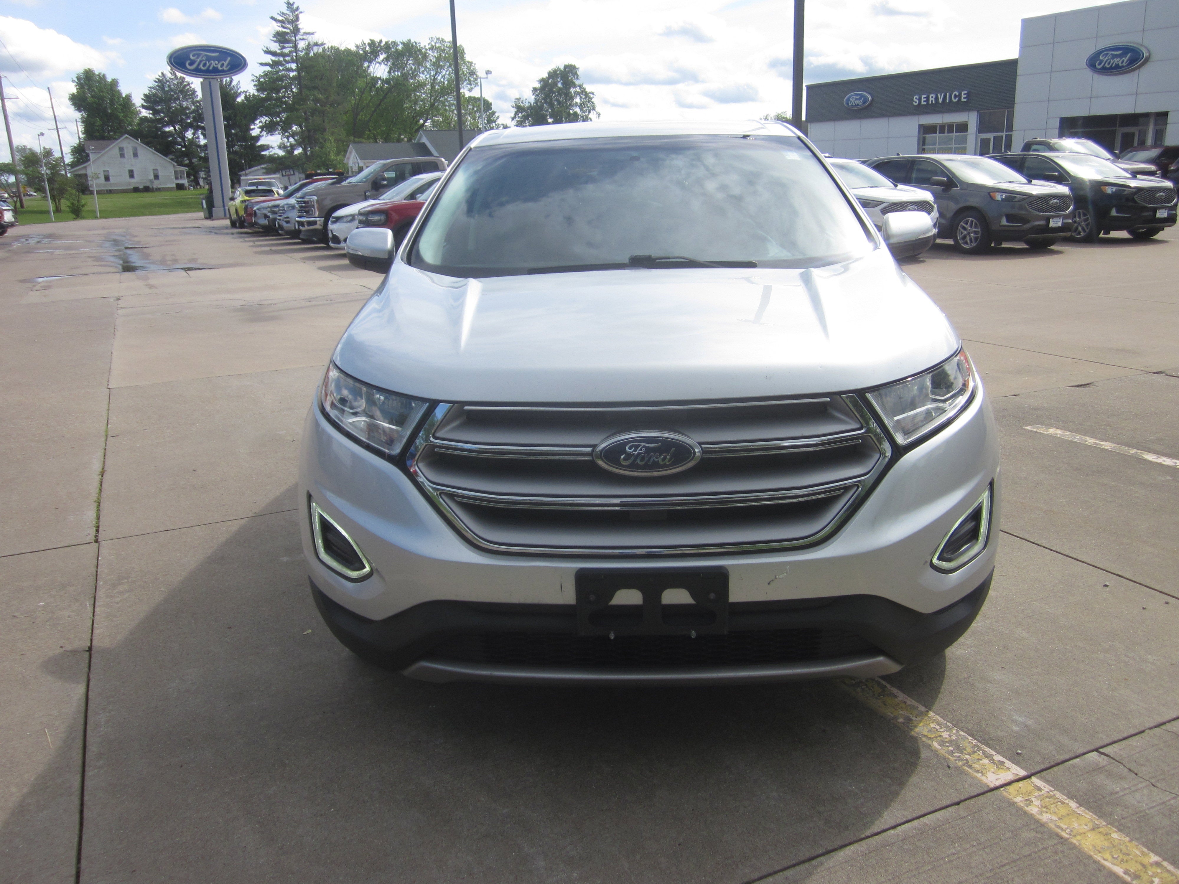 Used 2016 Ford Edge SEL with VIN 2FMPK4J91GBB17393 for sale in Red Bud, IL
