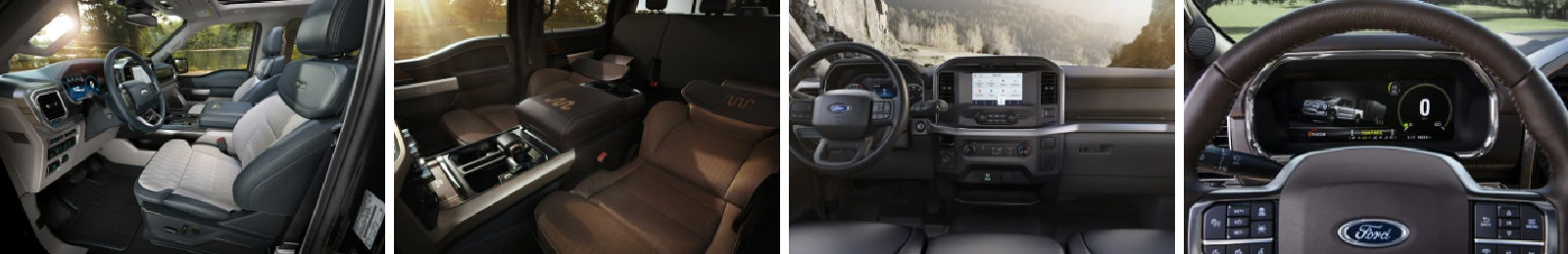 2023 Ford F-150 in Red Bud interior