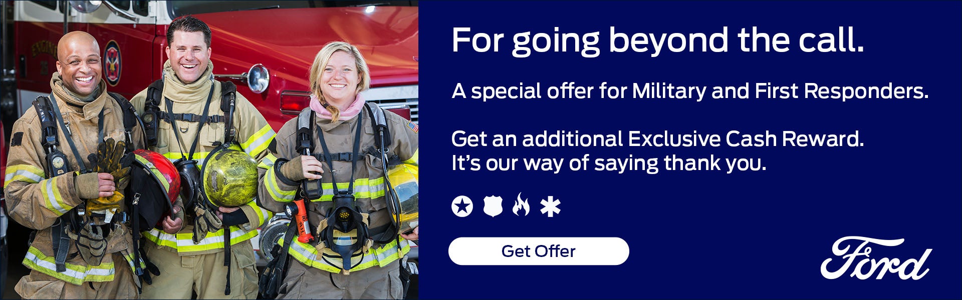 Special Offer for Military and First Responders